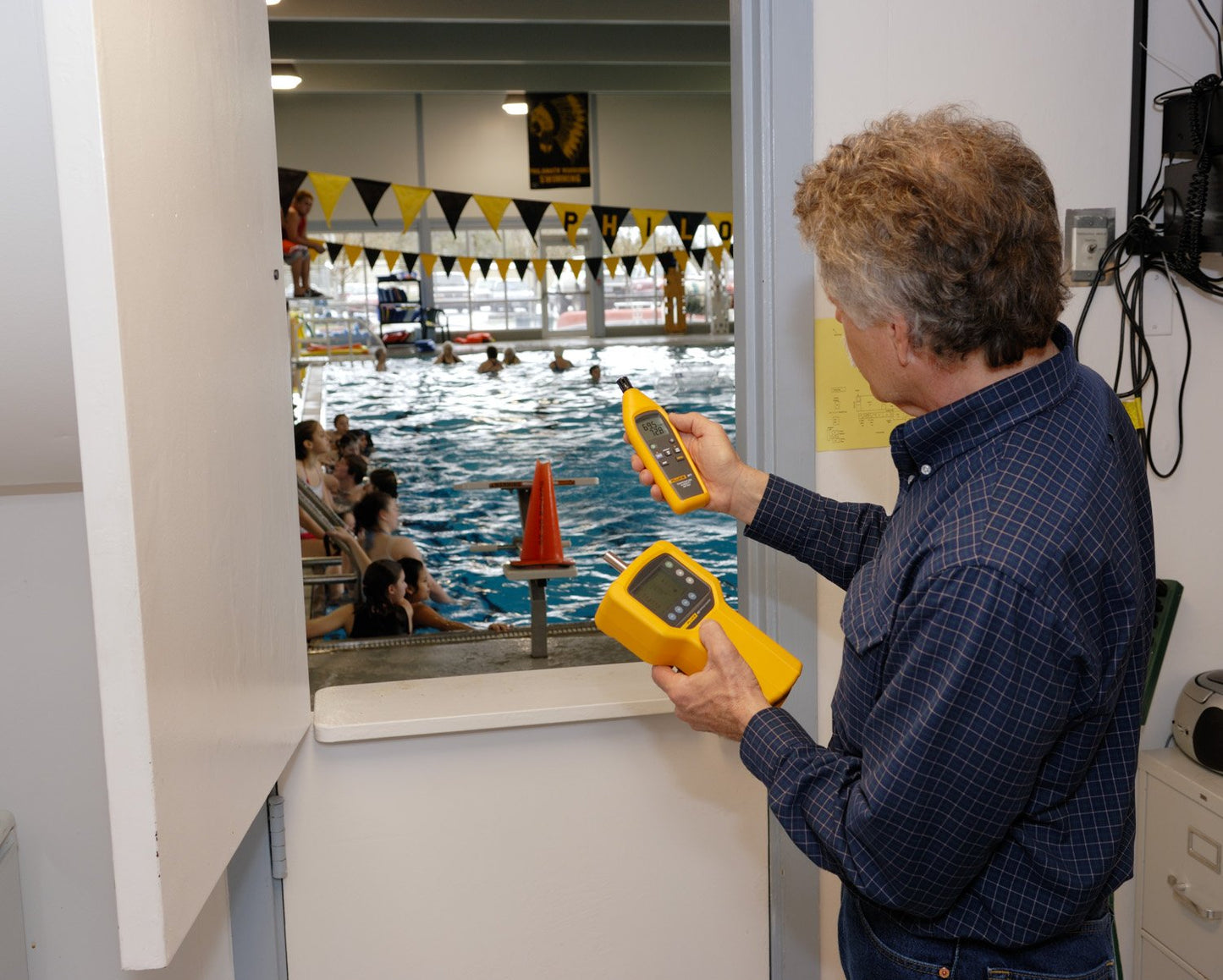 Fluke 971 Temperature Humidity Meter by Fluke