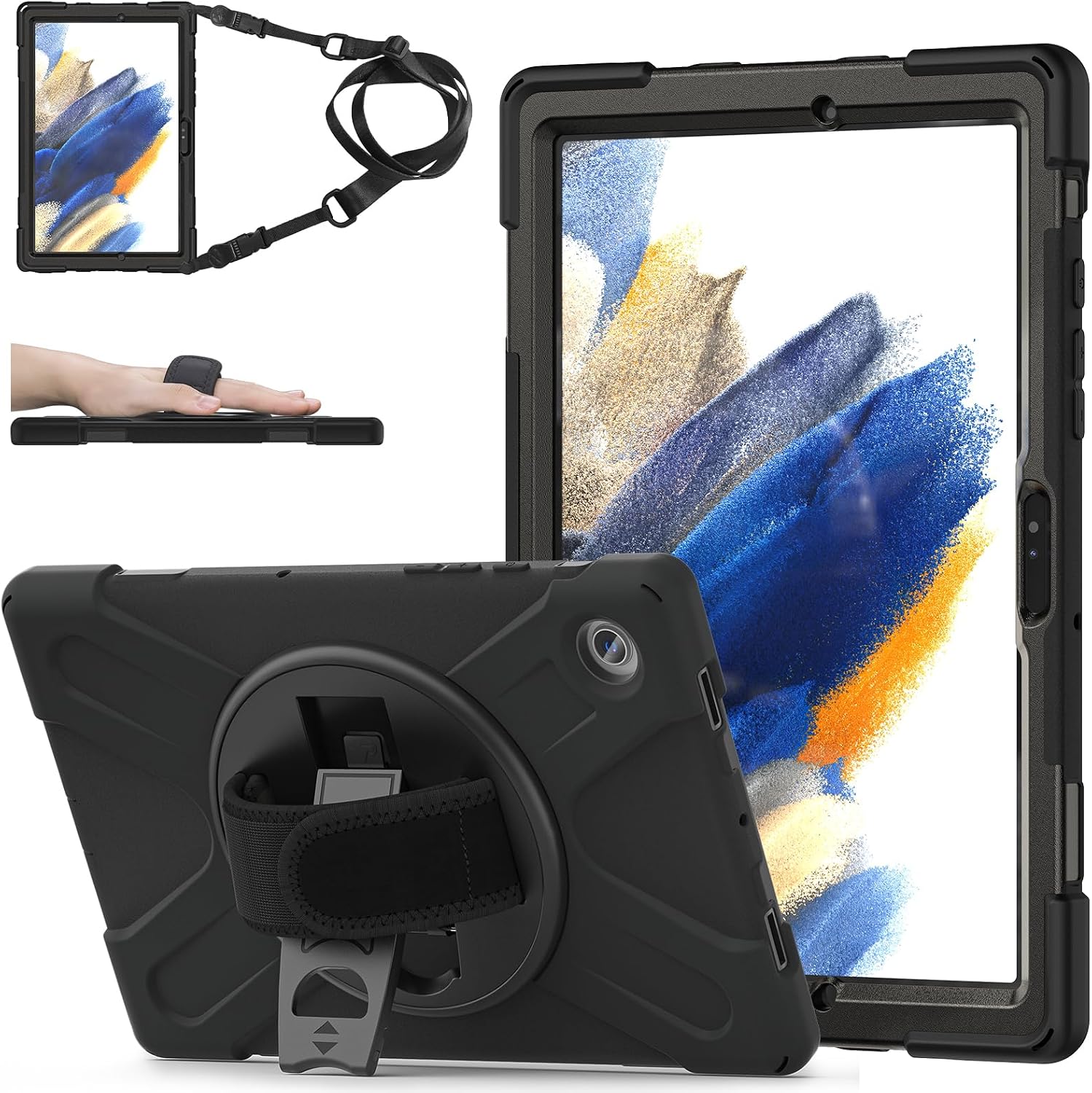 zenrich Funda para Samsung Galaxy Tab A8 de 10.5 Pulgadas 2022 SM-X200/X205/X207, Funda de protección Duradera y Resiste