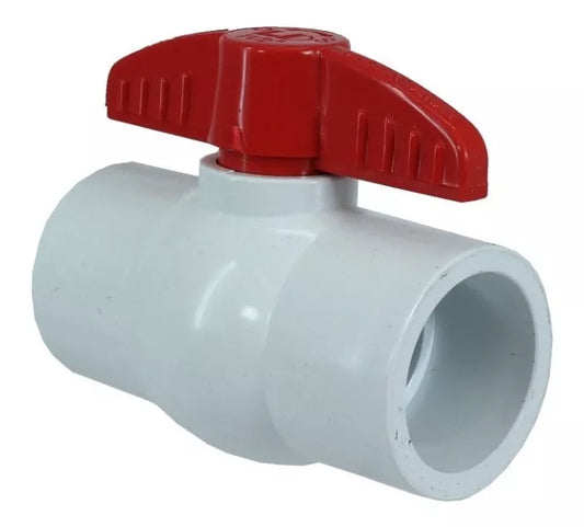 VALVULA BOLA DE PVC C40