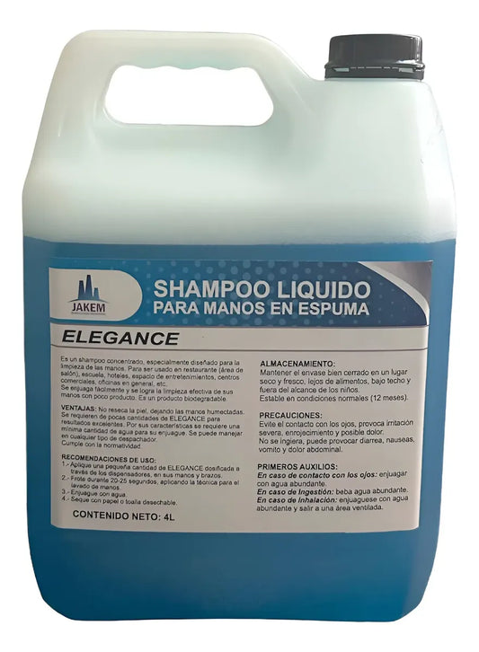 Shampo Líquido Para Manos En Espuma