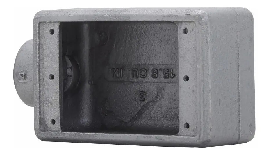 Condulet Fs Rectangular De 1/2 (12.7) Crouse Hinds Fs1