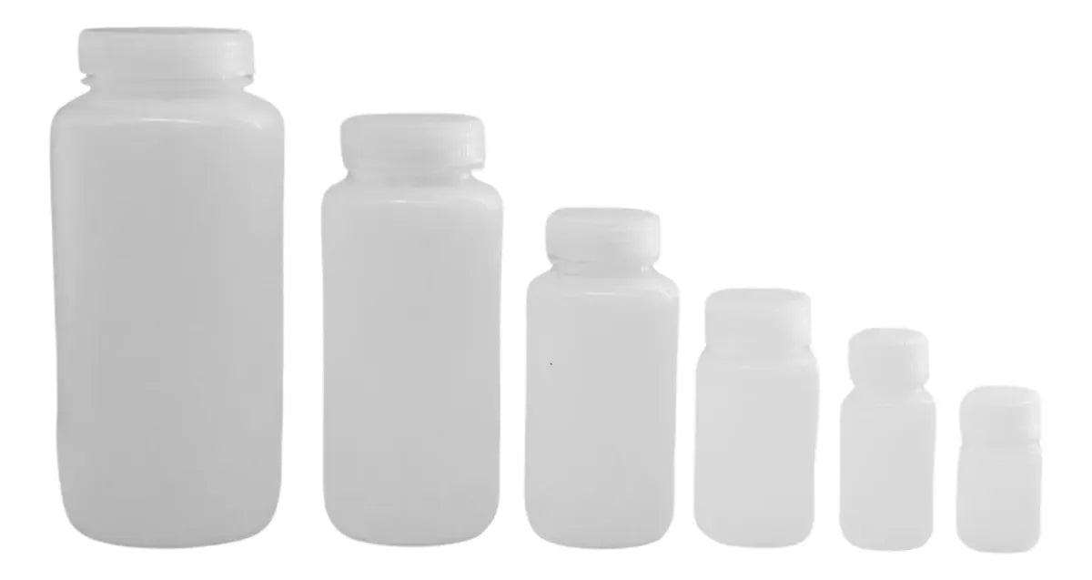 Botella Boca Ancha Plástico (hdpe) 500 Ml