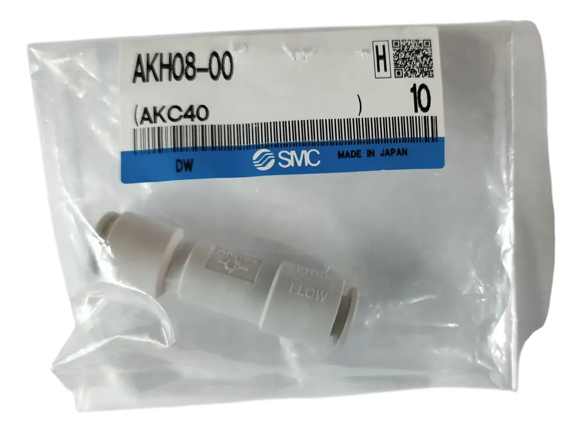 Valvula Check Antirretorno 8 Mm Smc (1 Pza) Akh08-00