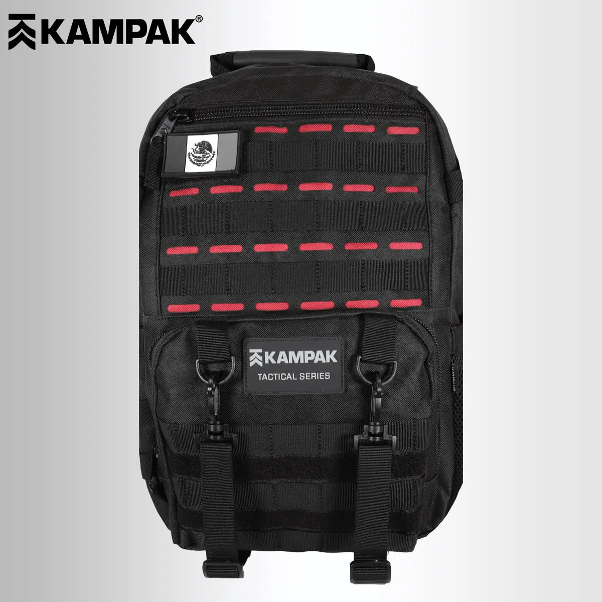 Super Mochila Kampak Ep40 Multiusos P/ Laptop Ajustable Color Negro