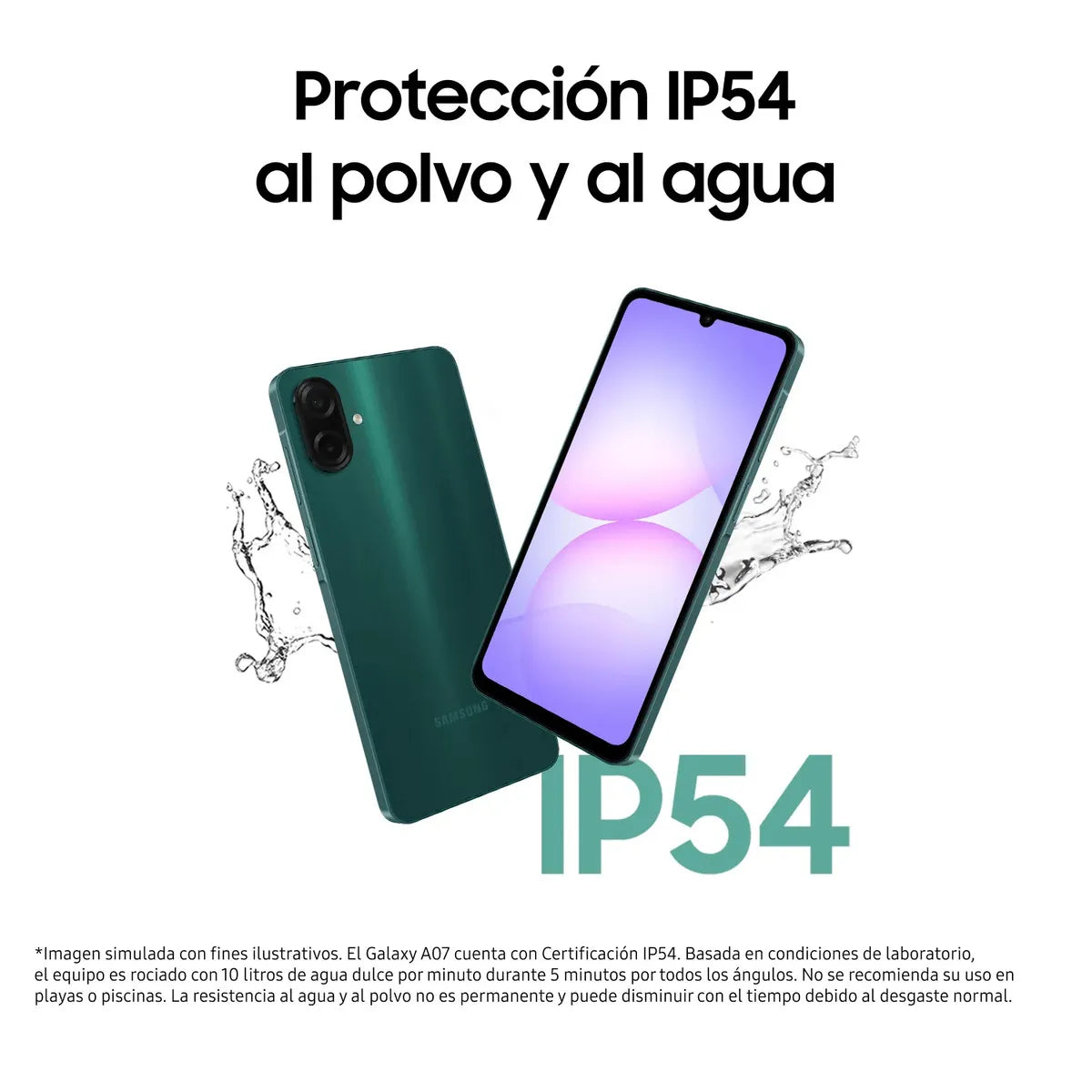 Celular Samsung Galaxy A07 Negro 128GB