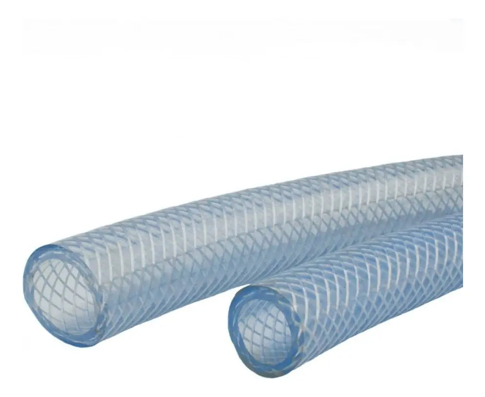 Manguera Tramada Transparente 3/4 Rollo De 15 Mts