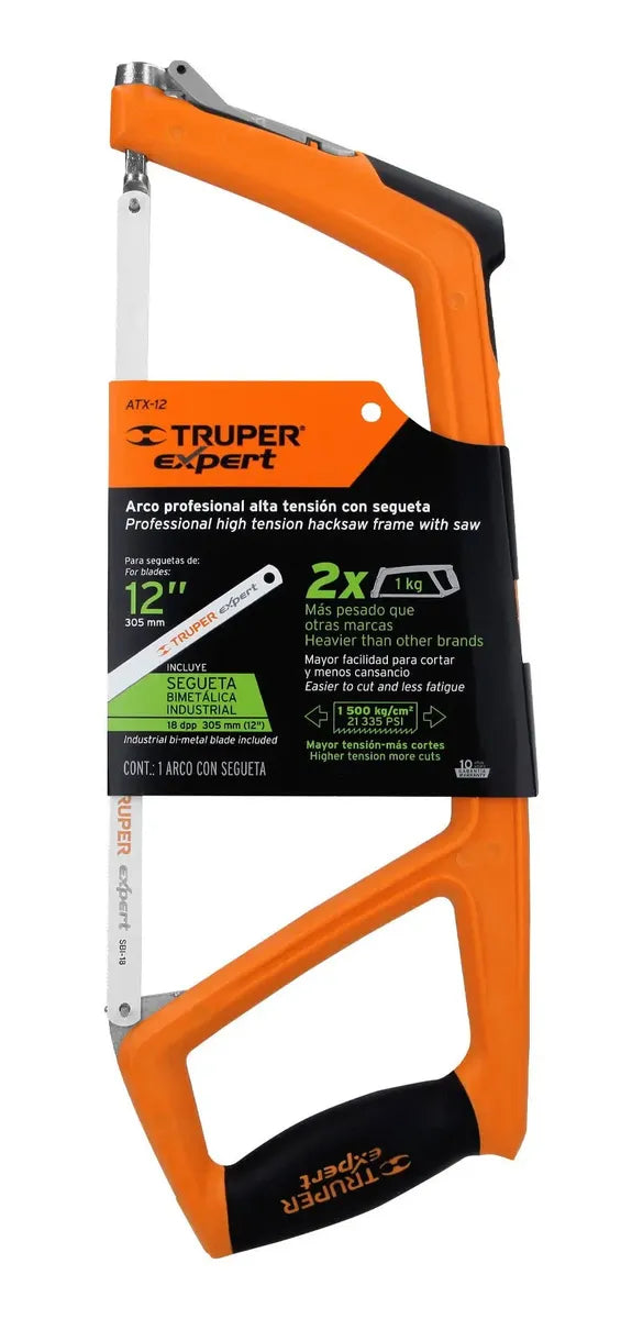 Segueta Arco Extra Pesado Profesional 30 Cm Antiderrapante