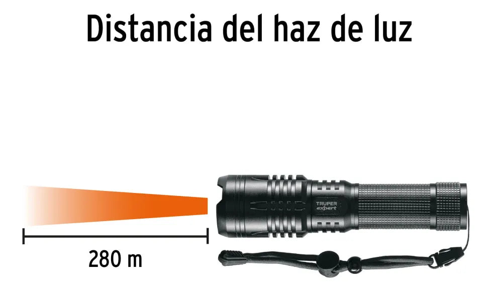 Linterna Led Recargable De Aluminio 670 Lm