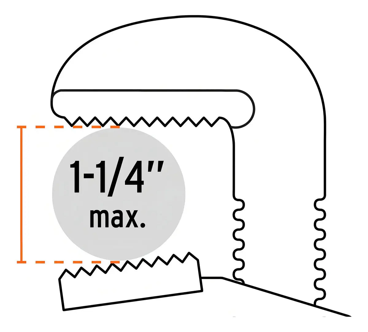 Llave Para Tubo, Stilson, 12' Truper Color Naranja