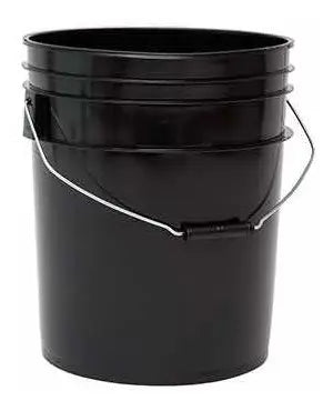 Cubeta De 19 Litros Color Negro (1 Pieza)