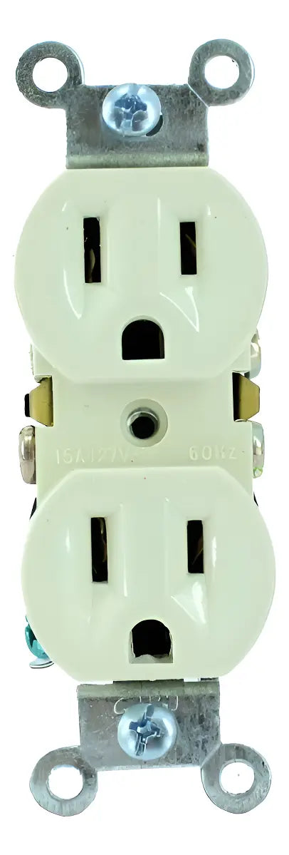 Tomacorriente Polarizado Surtek 13640 15 Amp Marfil 29910600
