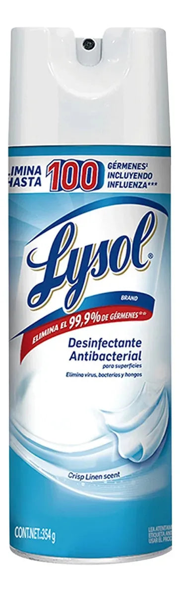 Limpiador Lysol Lysol Desinfectante Spray naranja en aerosol