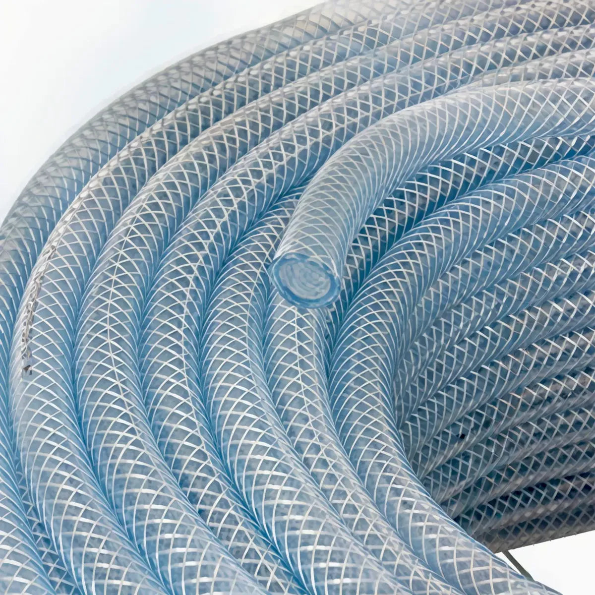Manguera Tramada Transparente 3/4 Rollo De 15 Mts