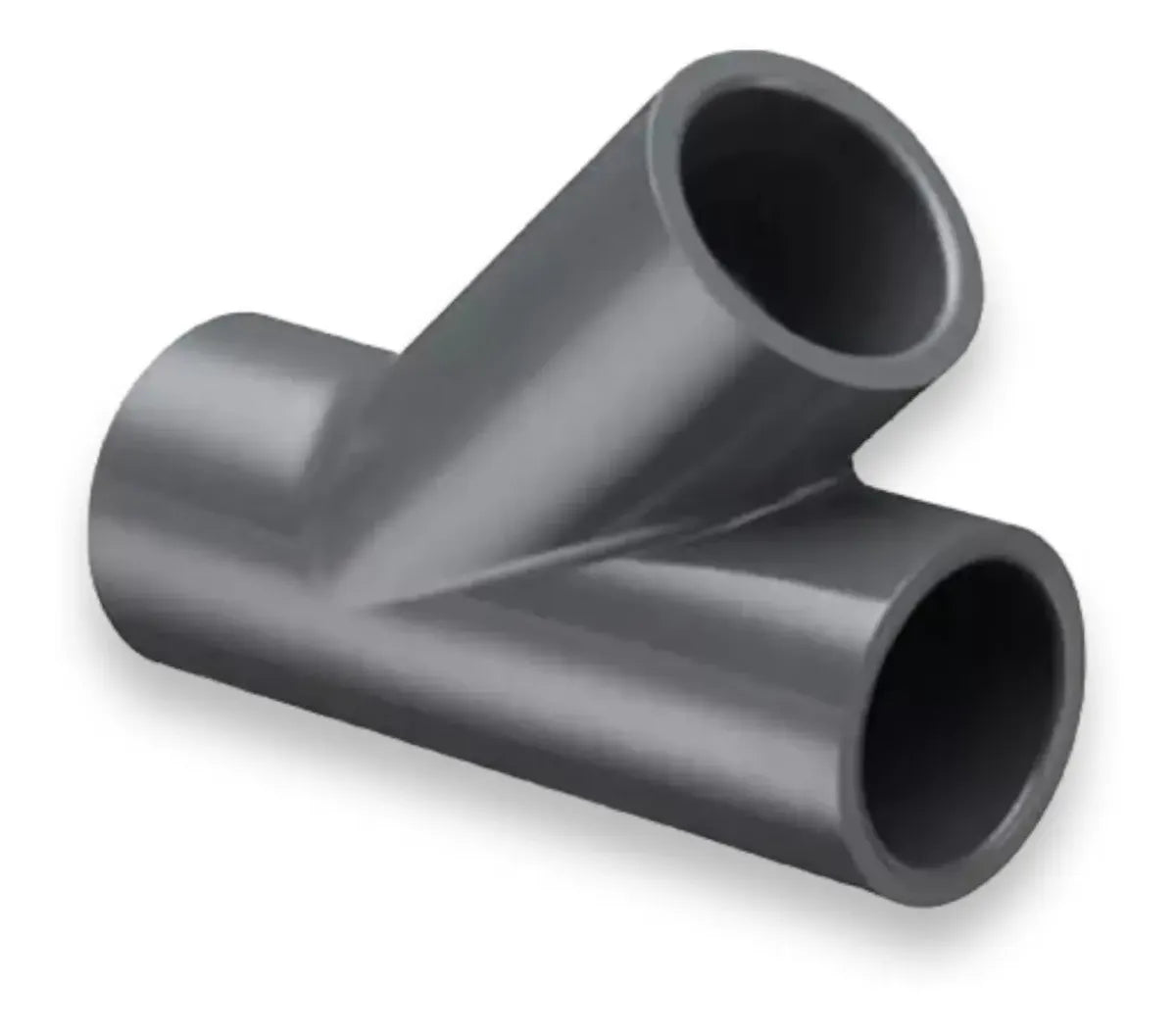 Yee De 3/4'' Industrial Cedula 80 Pvc Cementar