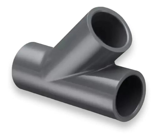 Yee De 3/4'' Industrial Cedula 80 Pvc Cementar