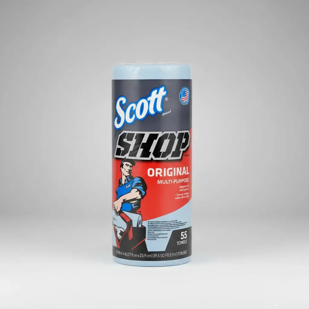 Rollo Toalla Scott Shop Absorbente Servitoalla Multi Uso 55 Hojas