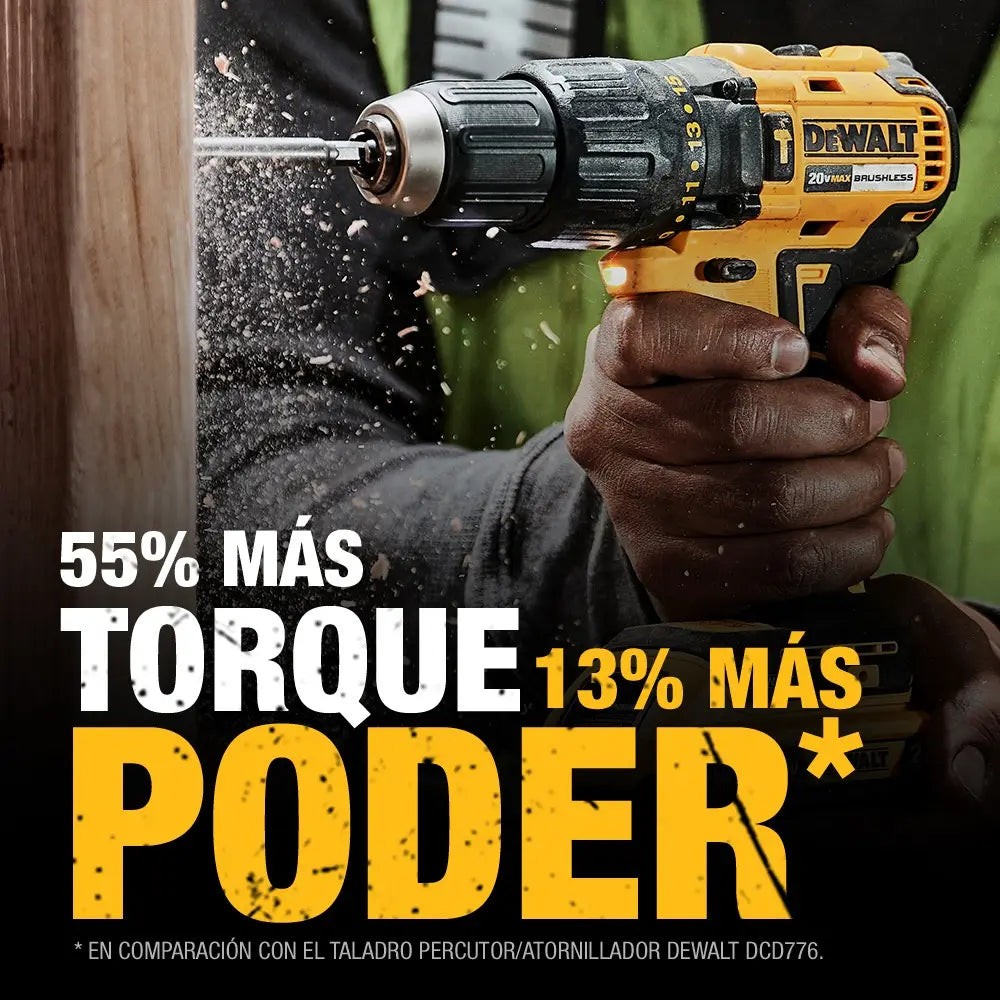 Rotomartillo Inalámbrico Max Con 100 Accesorios Dewalt Color Amarillo