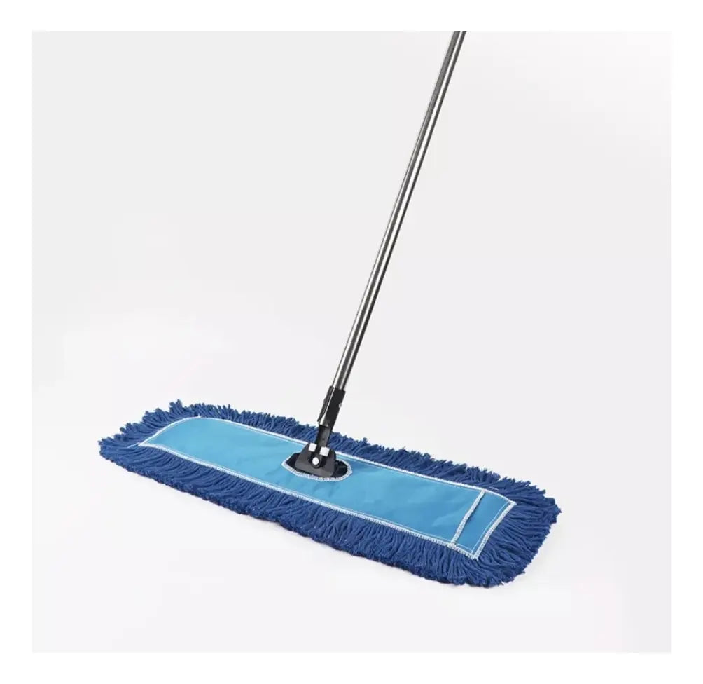 Trapeador Y Barredora Mop De Microfibra Quita Pelos Y Pelusa Color Azul