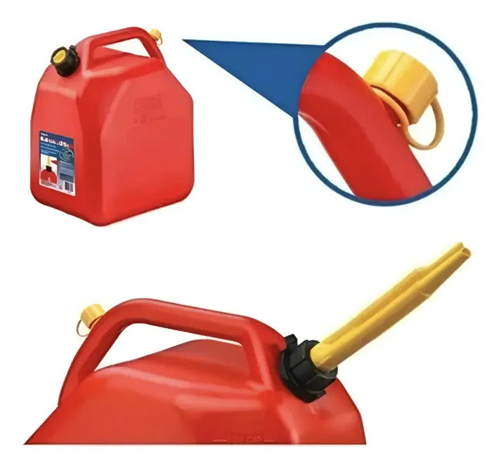 Bidon Garrafa Para Gasolina 20 Litros Con Tapa De Seguridad