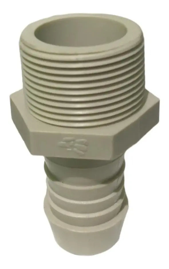 Adaptador Macho Inserción Espiga 1 Pulgadas Para Manguera