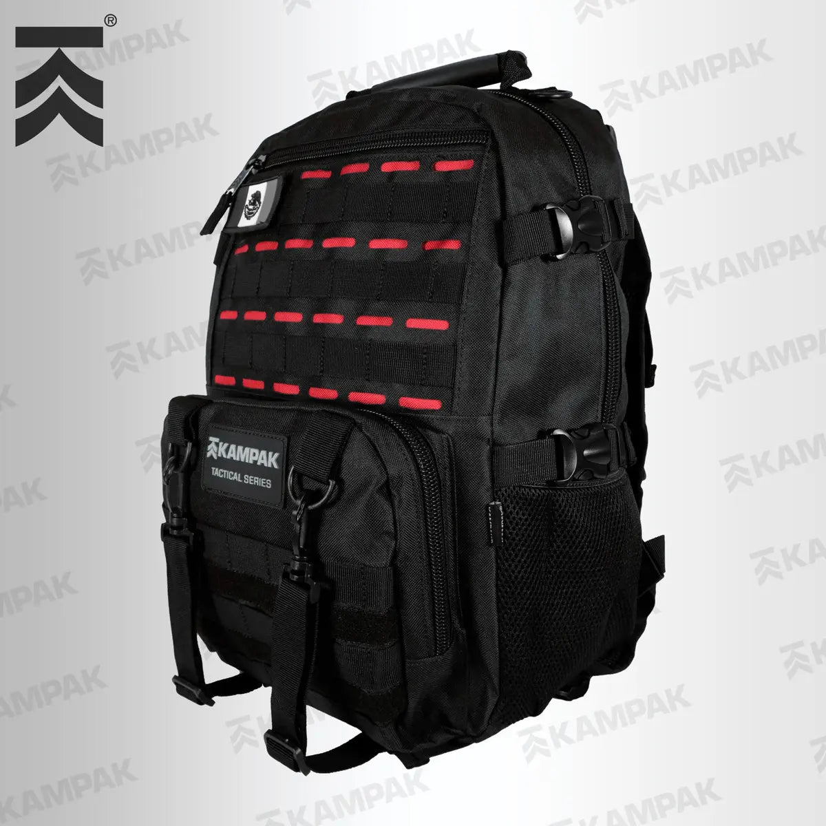 Super Mochila Kampak Ep40 Multiusos P/ Laptop Ajustable Color Negro