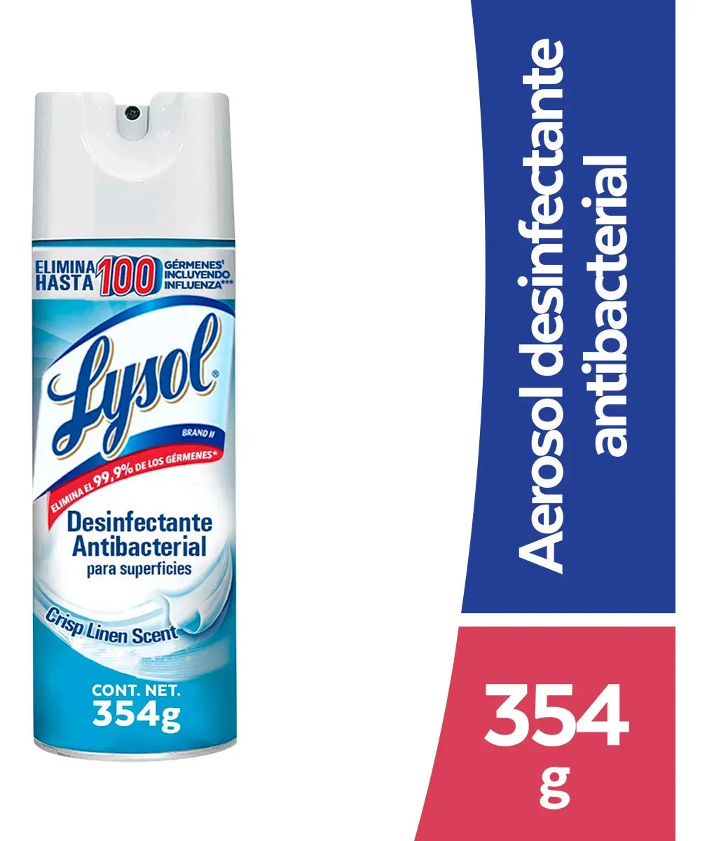 Limpiador Lysol Lysol Desinfectante Spray naranja en aerosol
