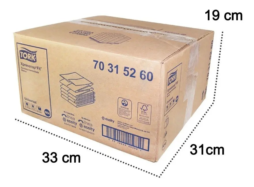 Tork Xpressnap® Fit Blanca Universal 18 Paq / 240 Piezas