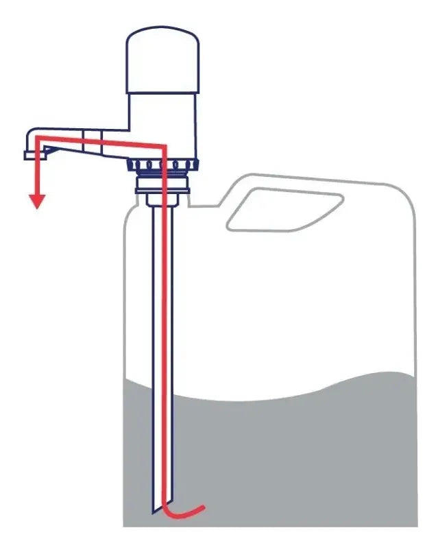 Bomba Dispensador Dosificador Bidones 20 Y 50lts 60mm 125ml