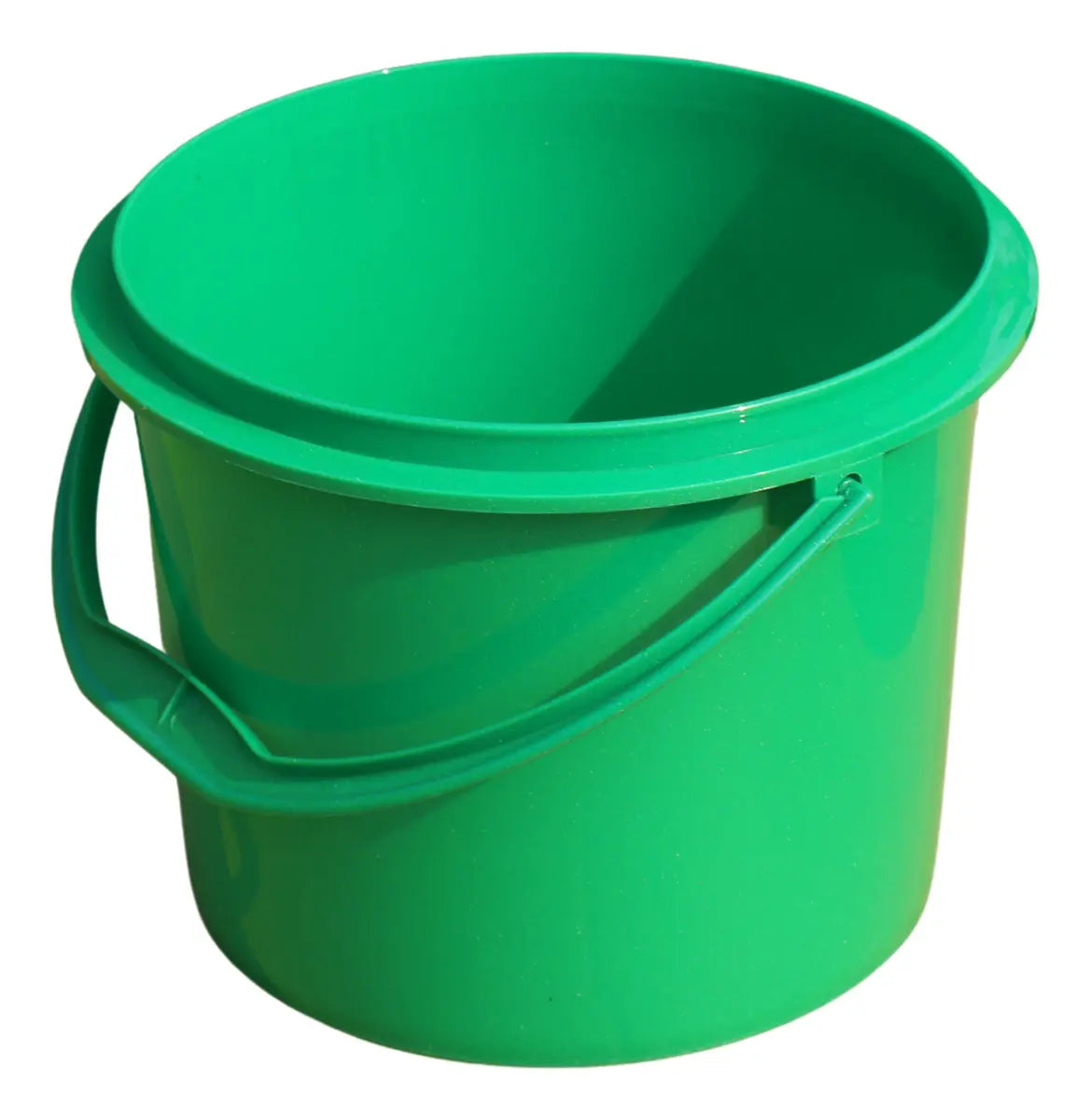 4 Cubetas Bote Lechero Con Tapa 5 Litros Plastico Cocina Color Verde