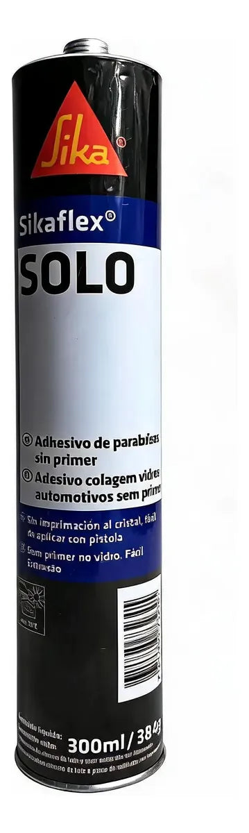 Sikaflex Solo Cartucho 300 Ml Negro Adhesivo Parabrisas