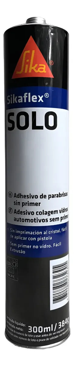 Sikaflex Solo Cartucho 300 Ml Negro Adhesivo Parabrisas