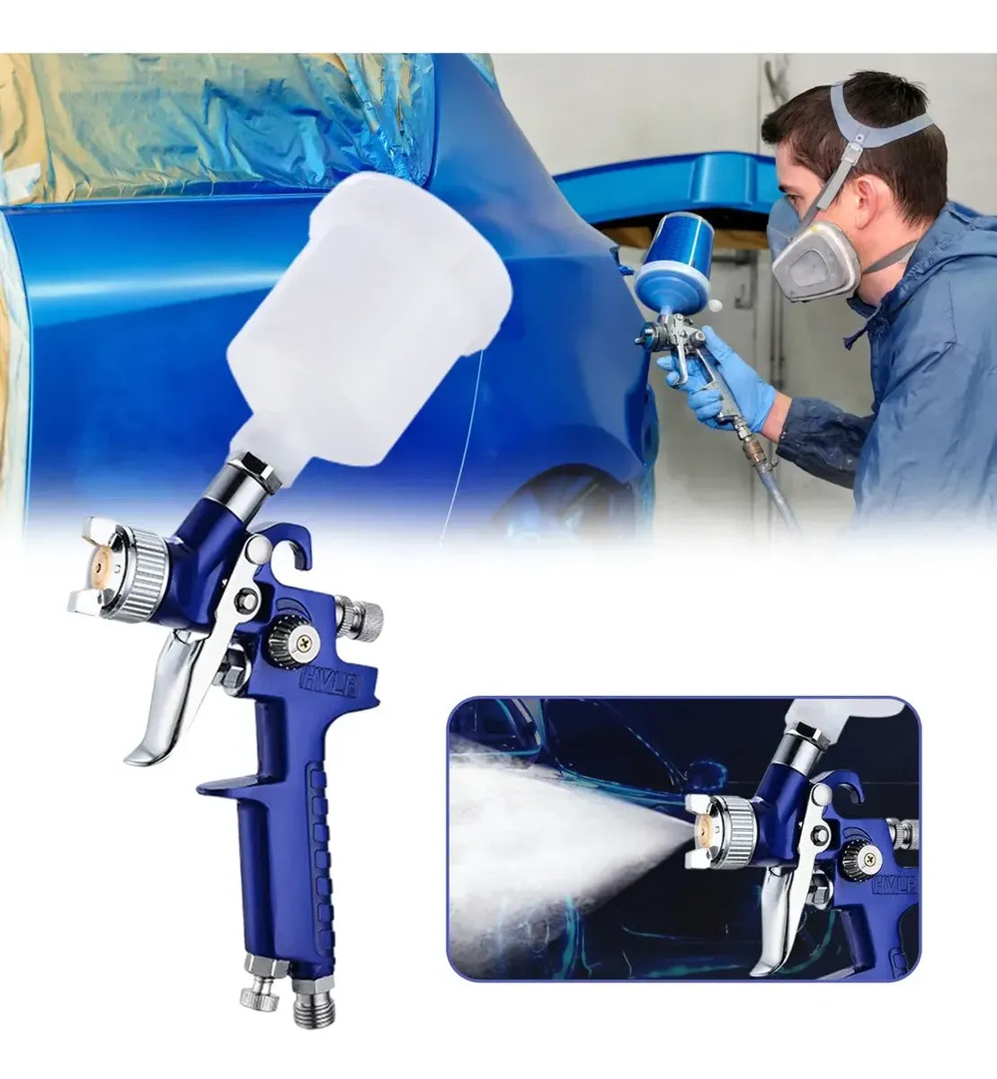 Barometric Gravity Paint Spray Gun
