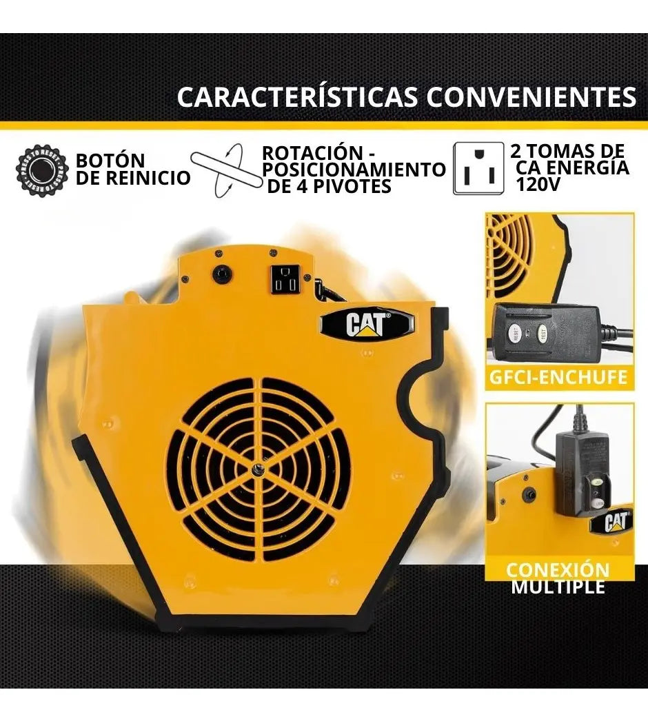 Ventilador Soplador De Aire Caterpillar 4 Velocidades B-300