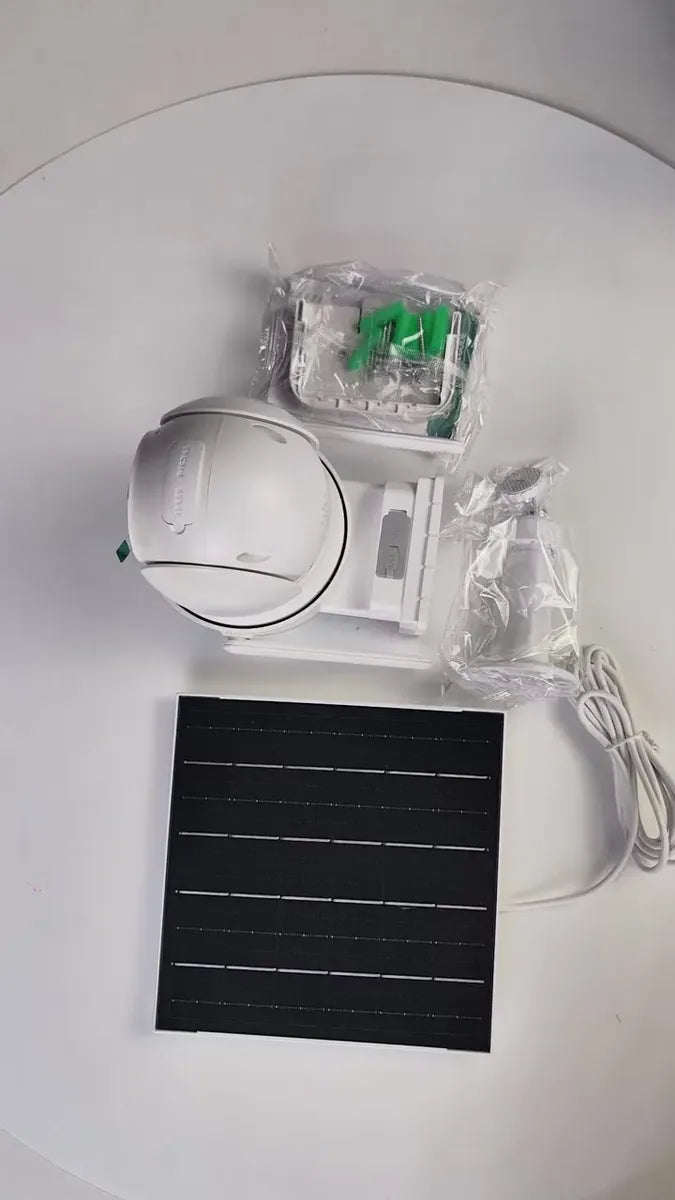 Cámara Seguridad WiFi Exterior Wonsdar 2MP Solar IP66 Visión Nocturna