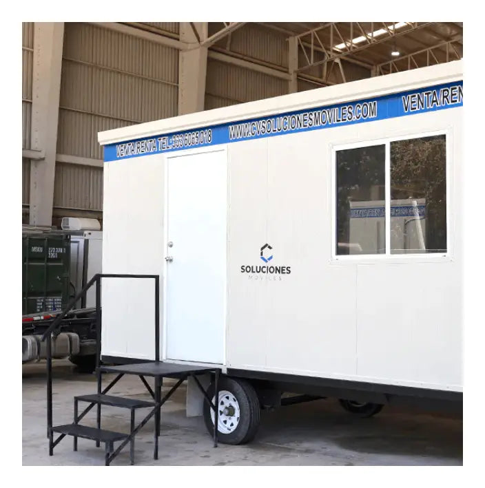 Oficina Móvil Caseta Remolque 8 X 24 | Trailer Camper Bodega