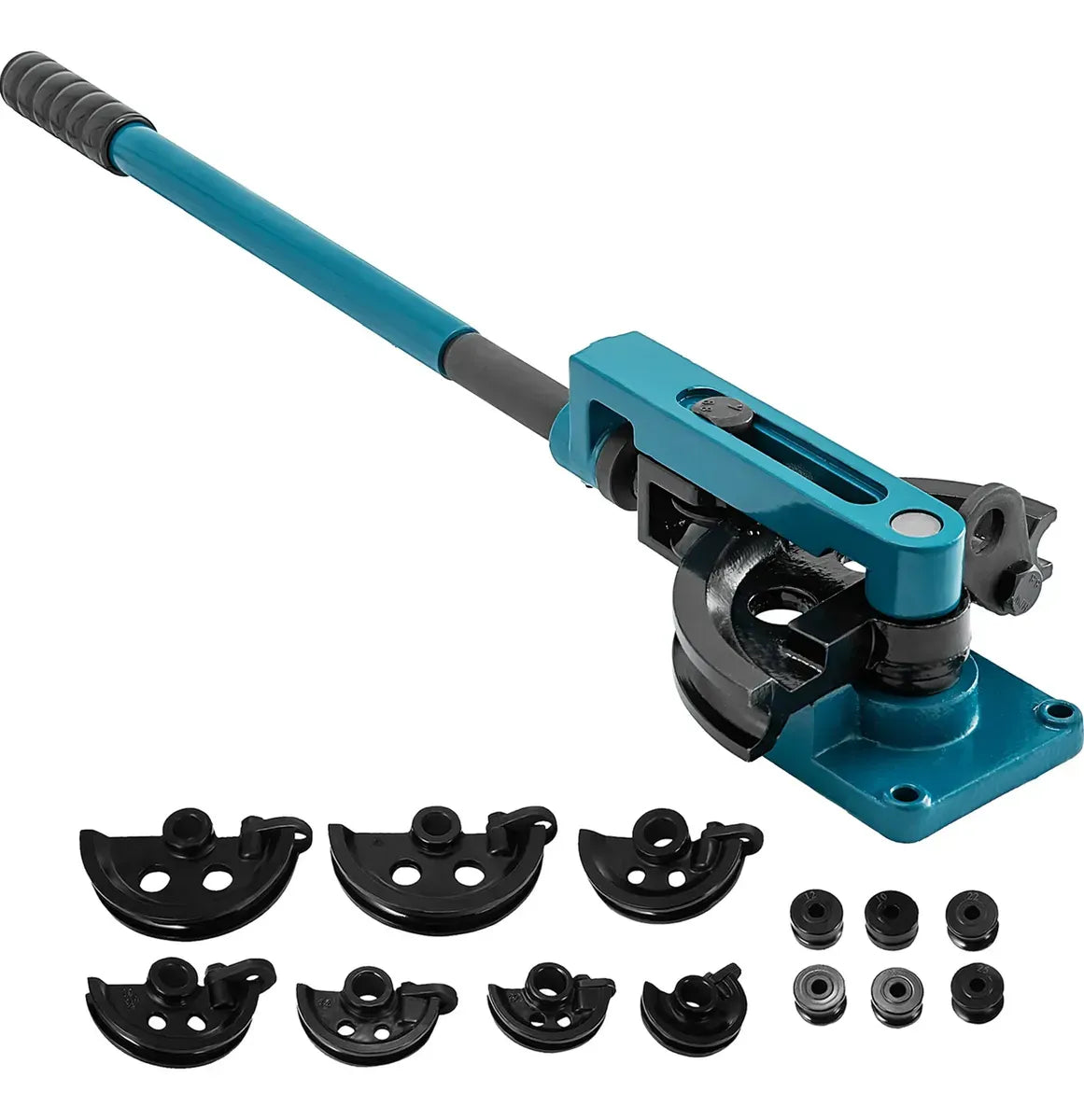 Vevor Máquina Dobladora Manual De Tubo 10-25mm De 3/8 A 1 Azul Petróleo