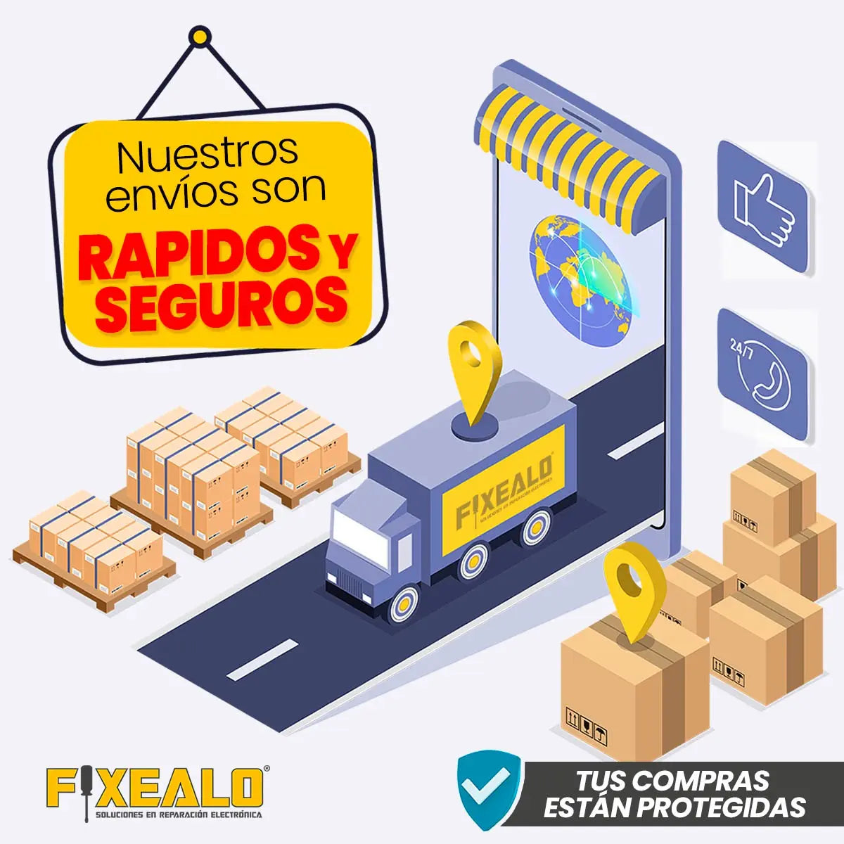 Pala Cuadrada Modelo Español Construccion Uso Rudo 105 Cm