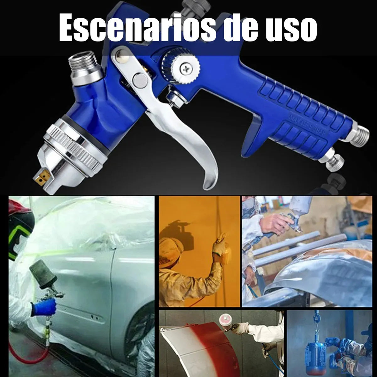 Barometric Gravity Paint Spray Gun