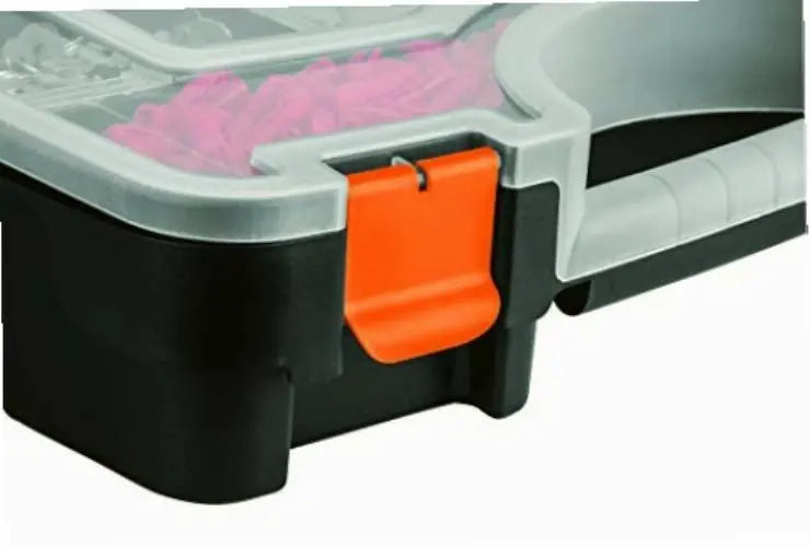 Organizador 17' Reforzado Con 17 Compartimentos, Truper Color Negro