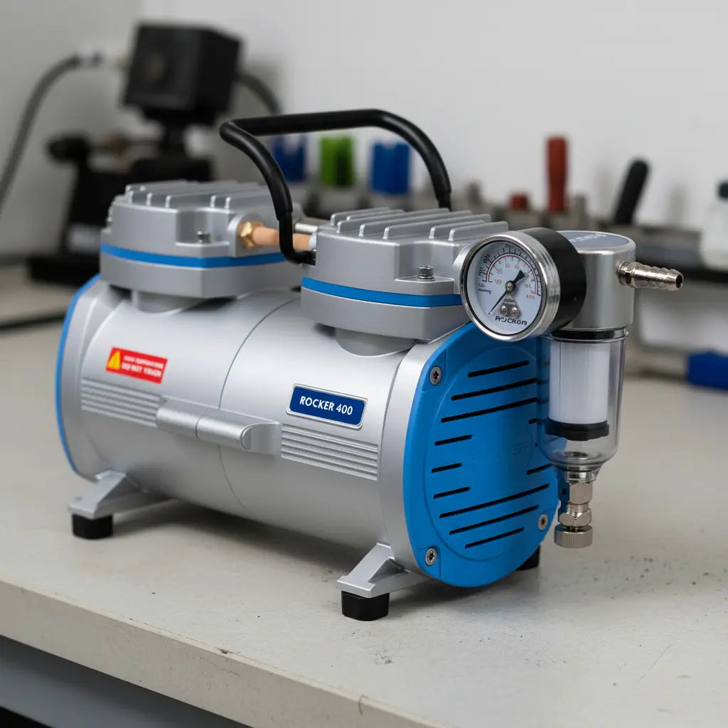 Bomba De Vacio Rocker 400 37l/min -680 Mmhg Para Laboratorio