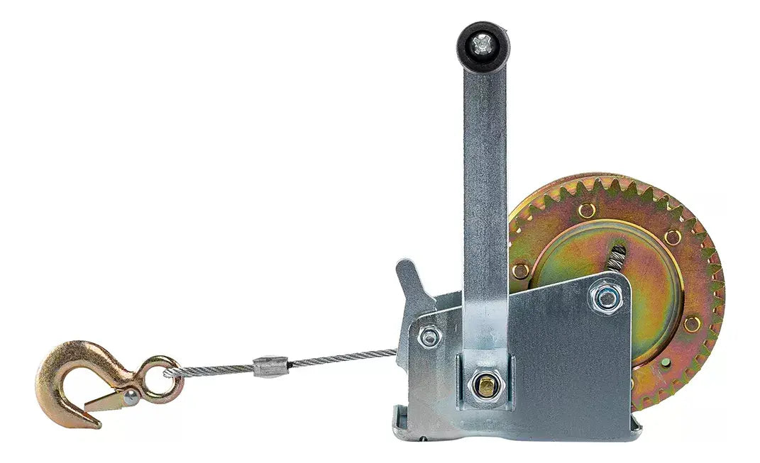 Malacate Manual Apm1000lb Portatil 1000lbs Con Cable 7m