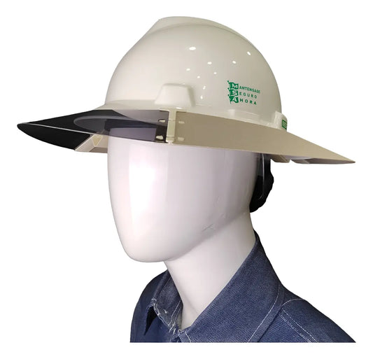 Kit Msa Casco Ala Ancha V-gard Y Visera Para Casco Ala Ancha