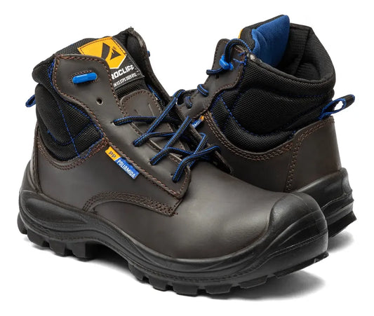 Botas Pro Cliff 100% Piel Casquillo Dielectrico Trabajo 0409