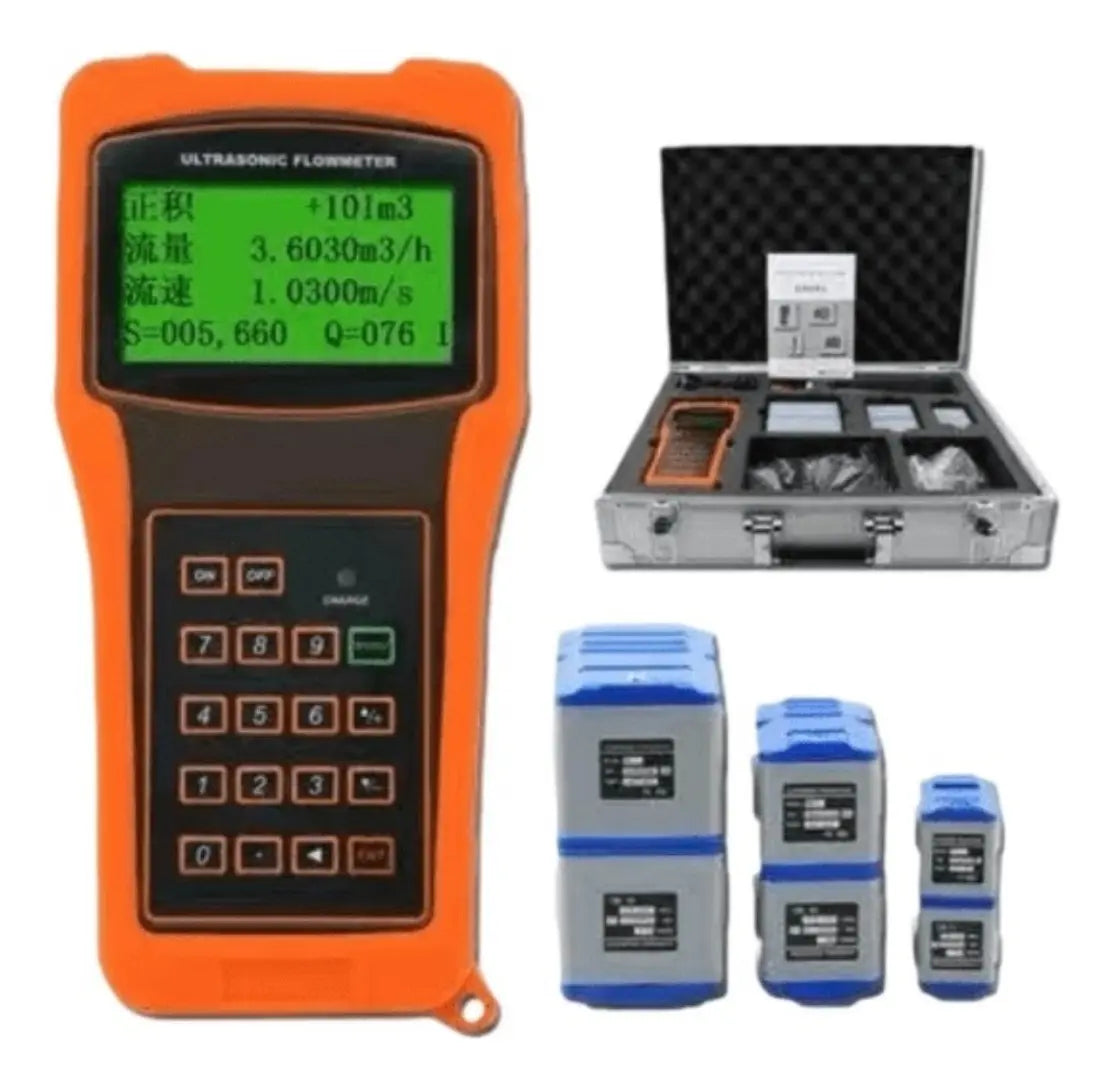 Medidor De Flujo Ultrasónico Tuf-2000h Para Líquidos Dn15-60