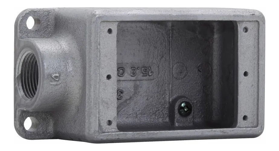 Condulet Fs Rectangular De 1/2 (12.7) Crouse Hinds Fs1