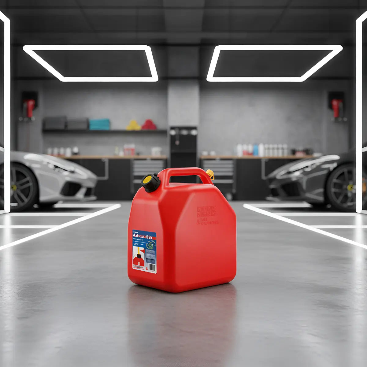 Bidon Garrafa Para Gasolina 20 Litros Con Tapa De Seguridad
