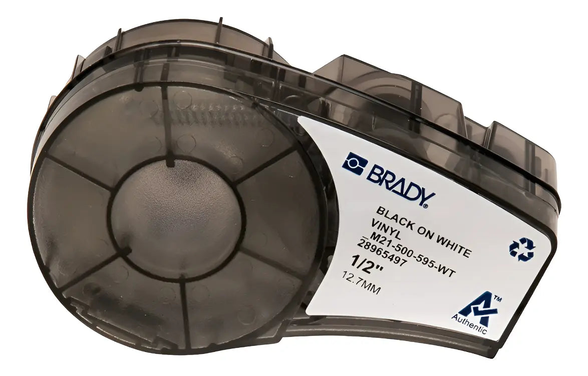 Etiquetas 1/2pulg. Vinil M21-500-595-wt Brady P/bmp21-plus