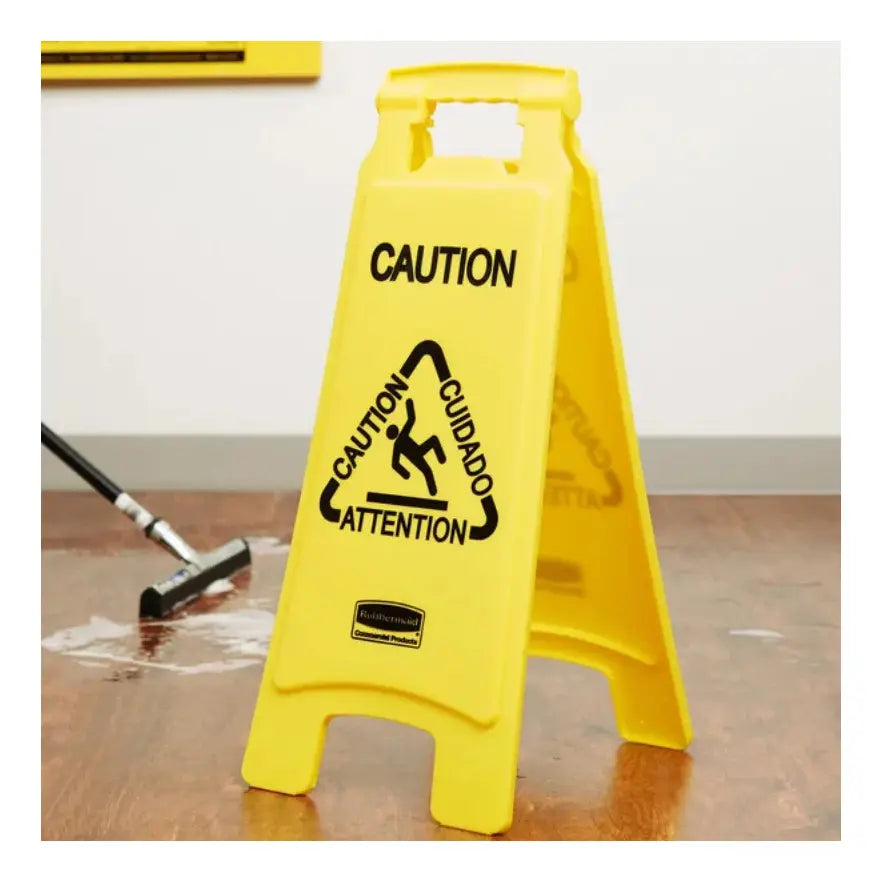 Letrero De Señalamiento Piso Mojado