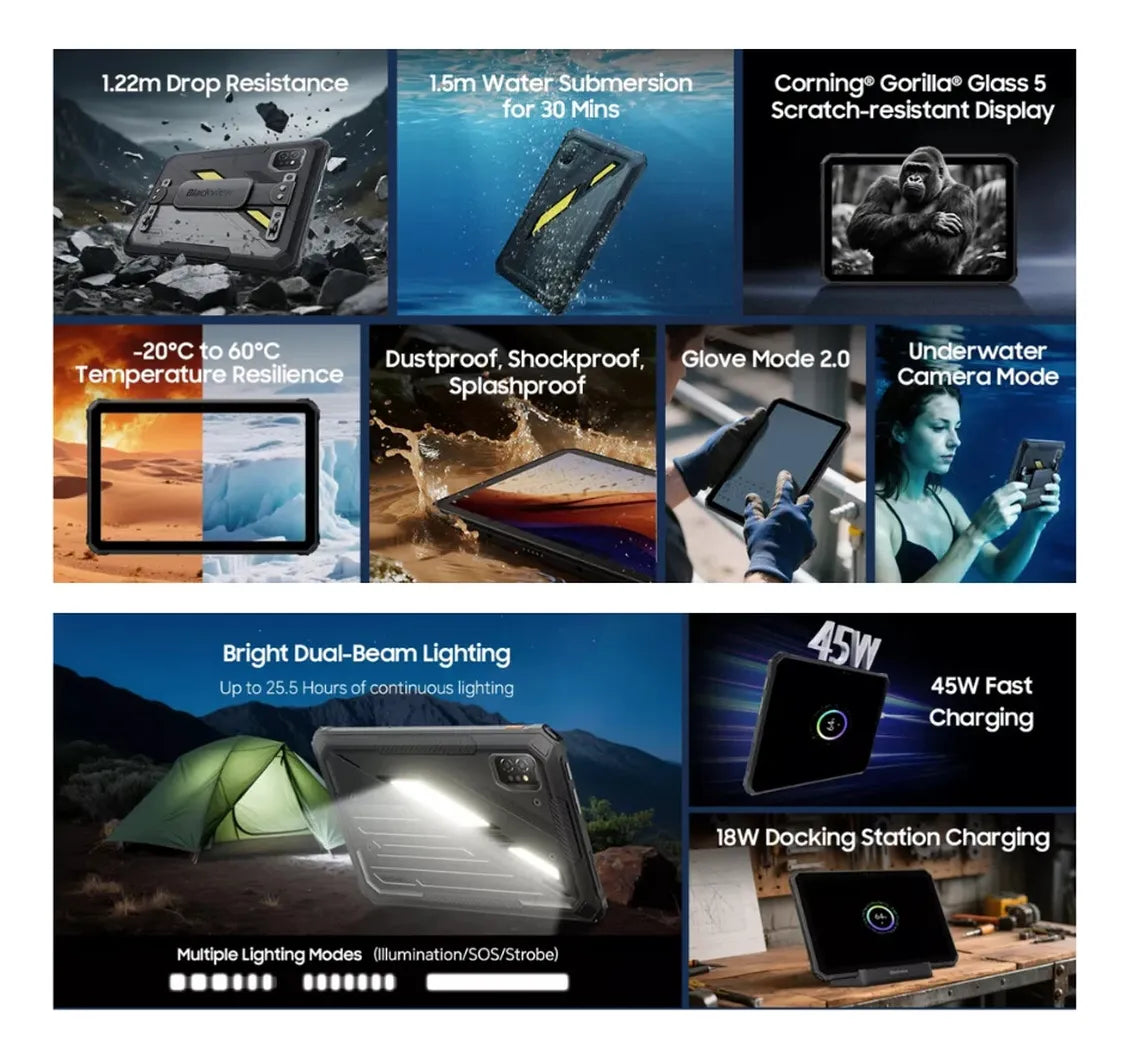 Tablet Blackview Tab Active 7 11 8gb 128gb Lte Rugged