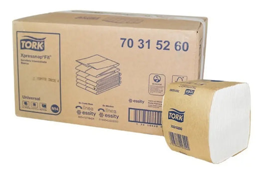 Tork Xpressnap® Fit Blanca Universal 18 Paq / 240 Piezas